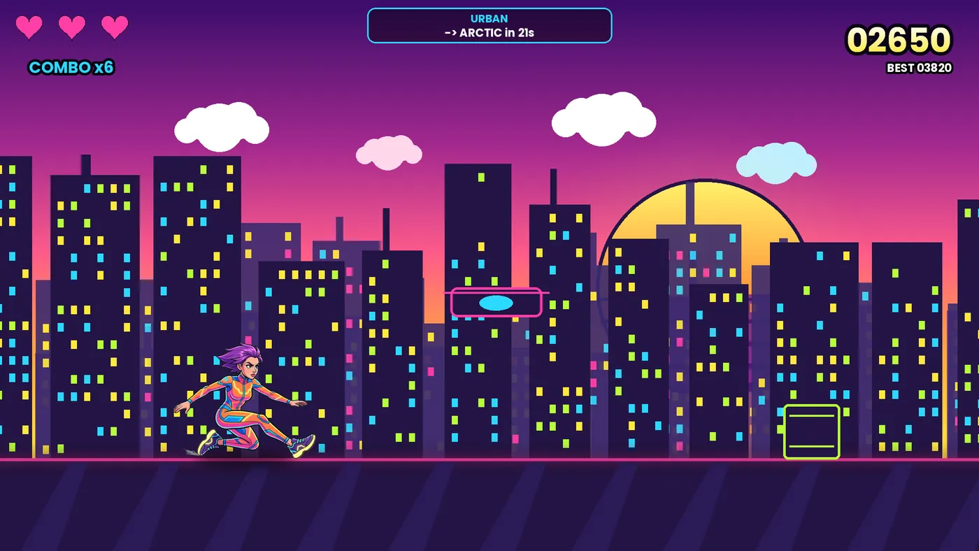 Infinity Runner: Slide